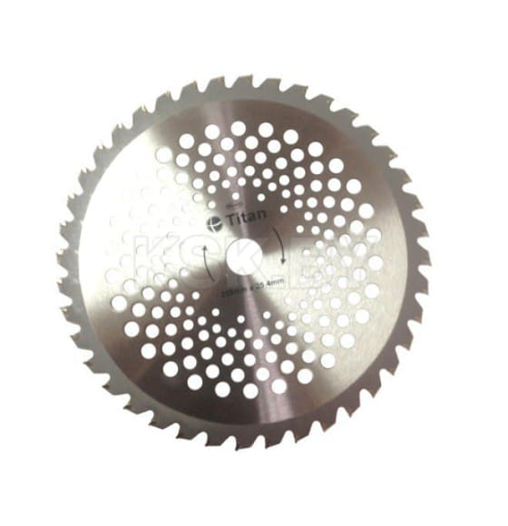 Нож A для бензотриммера 40 зубов, победитовый 230x1.3x25.4 мм, выпуклый MOUNTFIELD BL-6 (BL-6) 