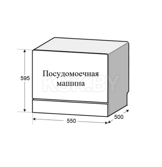 Посудомоечная машина Weissgauff TDW 4006 S (TDW4006S) 