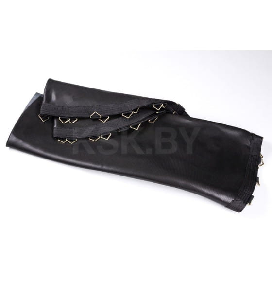 Батут Atlas Sport 374 см 12ft PRO blue с наружной сеткой и лестницей