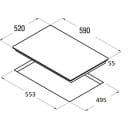 Индукционная варочная панель SCHTOFF I60H06 Black (I6 0H06 Black) 