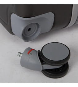 Чемодан на колесах Grott 340-614/5-20DGG (серый)