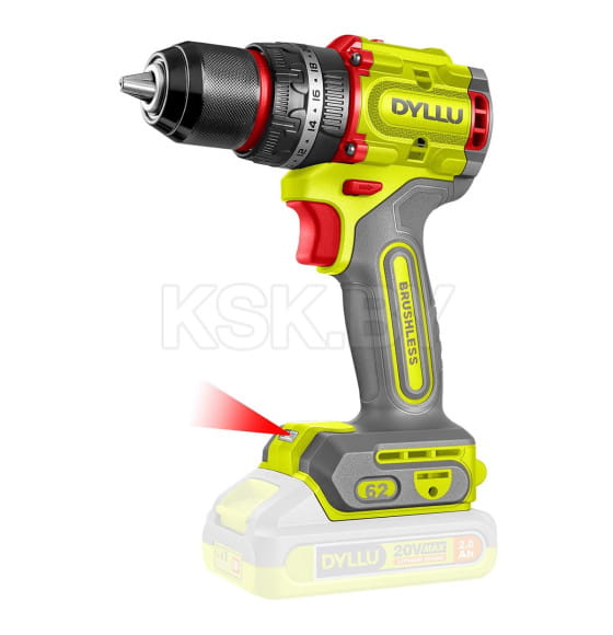 Дрель-шуруповерт аккумуляторная ударная DYLLU DTCDP6281 (DTCDP6281) 