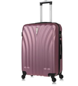 Чемодан на колесах L'case Phuket BCP-12 113# 24 (M, розовое золото)