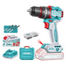 Дрель-шуруповерт аккумуляторная ударная TOTAL TIDLI20768 (TIDLI20768) 