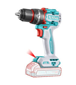 Дрель-шуруповерт аккумуляторная ударная TOTAL TIDLI205581