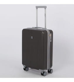 Чемодан на колесах Grott 340-614/5-20DGG (серый)