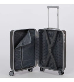 Чемодан на колесах Grott 340-614/5-20DGG (серый)