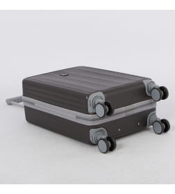 Чемодан на колесах Grott 340-614/5-20DGG (серый)