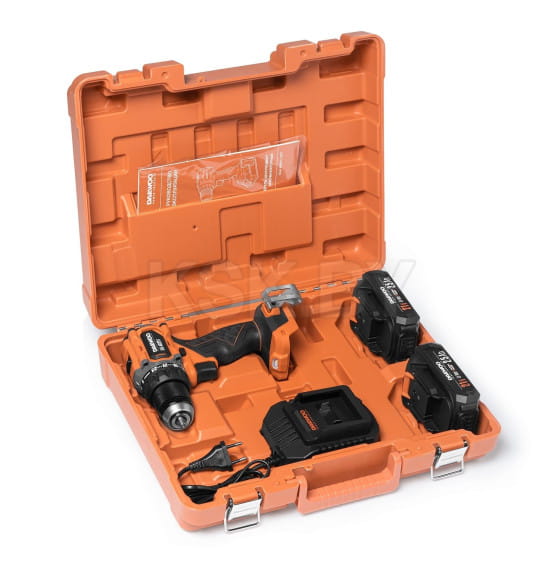 Дрель-шуруповерт аккумуляторная DAEWOO DAA 4021Li SET (DAA 4021Li SET) 
