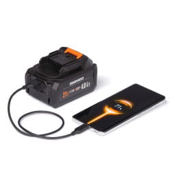 Углошлифмашина аккумуляторная DAEWOO DAG 3021Li SET