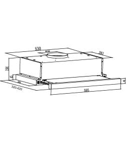 Вытяжка кухонная SCHTOFF TF-5260 IX