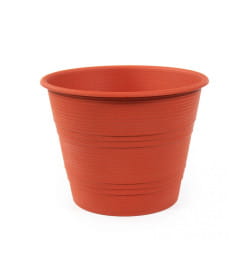 Горшок цветочный "Виолетта" №3, Ø430 мм - 27 л (коричневый), пластик