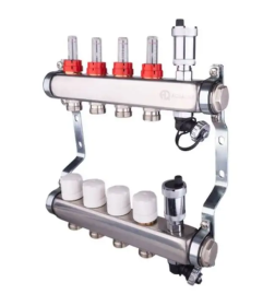 Коллекторная группа 1"х5х3/4" AQUALINK СС02703