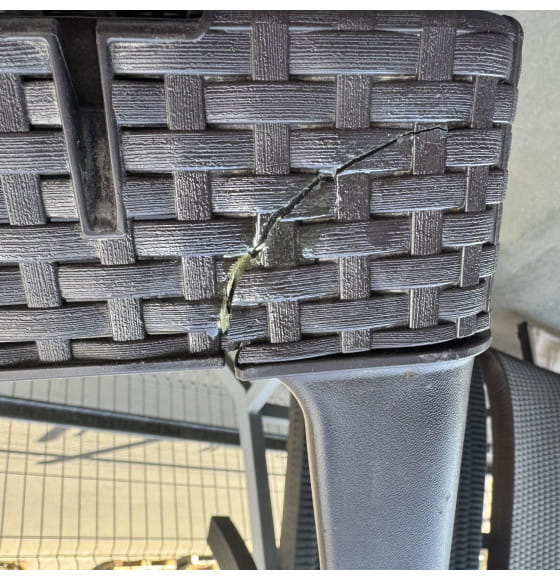 Шезлонг Jaipur (box) brown 026 STD,  УЦЕНКА (237958) 