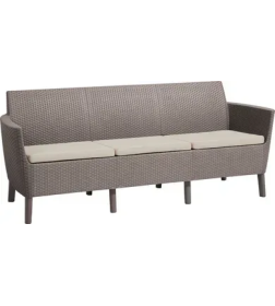 Диван трехместный Keter Salemo 3, капучино