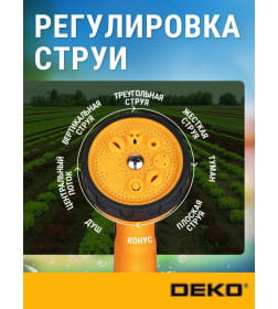 Пистолет для полива DEKO DKI01 081-2042