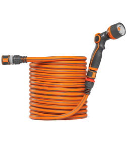 Шланг растягивающийся Aquazoom 10-30 м с набором для полива DAEWOO DWH 6105