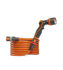 Шланг растягивающийся Aquazoom 5-15 м с набором для полива DAEWOO DWH 6102