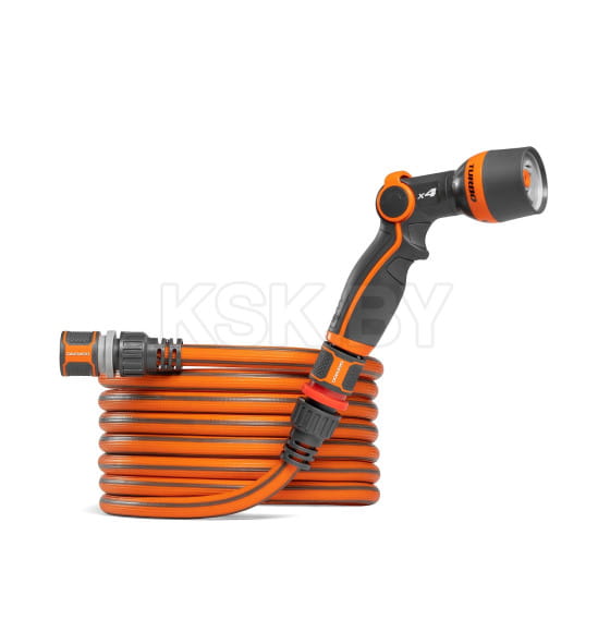 Шланг растягивающийся Aquazoom 5-15 м с набором для полива DAEWOO DWH 6102 (DWH 6102) 