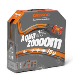 Шланг растягивающийся Aquazoom 5-15 м с набором для полива DAEWOO DWH 6102