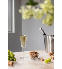 Бокал для шампанского стеклянный "Чикаго" 140 мл/20 см (O0568, 057801)