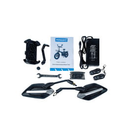 Электровелосипед Minako F10 Dual Черный