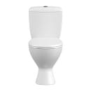 Унитаз напольный Cersanit FERRO нижний подвод. воды,горизонт. выпуск. сидение полипропилен.,  эконом слив 3/6 л, 1 сорт