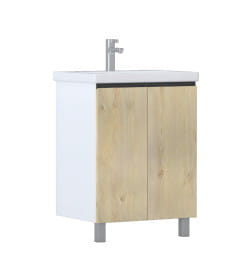 Тумба напольная VIGO Yuma 60 дуб давос под умывальник Como 