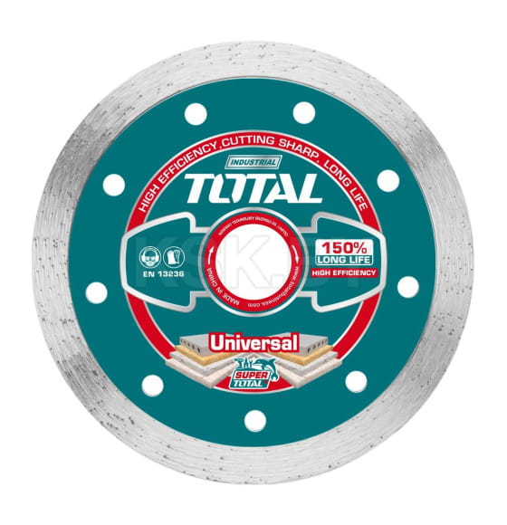 Диск алмазный 115х10,0х22,2 мм TOTAL TAC2121151 (TAC2121151) 