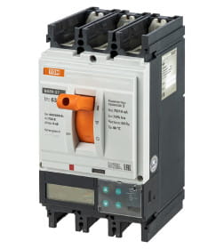 Выключатель автоматический ВА89-37 3Р 630А 70кА (ЭР-ЖК дисплей) TDM SQ0751-0144
