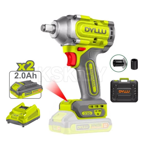Гайковерт аккумуляторный DYLLU DTCD1B33 (DTCD1B33) 