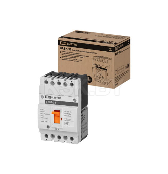 Выключатель автоматический ВА87-33 3Р 50А 18кА TDM SQ0751-0007 (SQ0751-0007) 