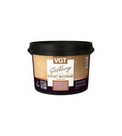 Штукатурка декоративная VGT "Бархат", матовая, 5 кг