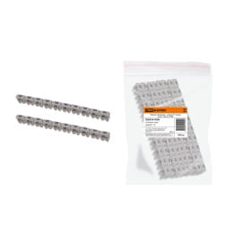 Маркер наборный - символ "8" серый 4 мм2 (100 шт.) TDM SQ0534-0039