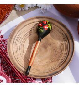 Ложка маленькая чернушка хохлома 1195879