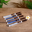 Палочки китайские "Сирень" 5 пар 25х10х2 см кокос, МИКС 5013918 (5013918) 