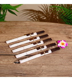 Палочки китайские "Сирень" 5 пар 25х10х2 см кокос, МИКС 5013918