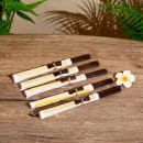 Палочки китайские "Сирень" 5 пар 25х10х2 см кокос, МИКС 5013918 (5013918) 