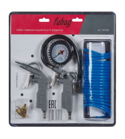 Набор пневмоинструмента (6 предметов) FUBAG 120109