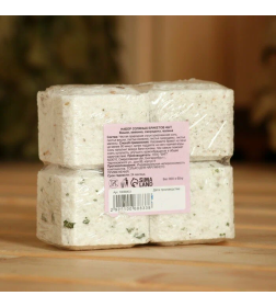 Соляной брикет набор 4 шт "Вишня, Ежевика, смородина, Малина" 10068833