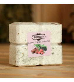 Соляной брикет набор 4 шт "Вишня, Ежевика, смородина, Малина" 10068833