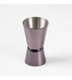 Джиггер "Металлик" объем 15/30 мл, цвет графитовый 7316116
