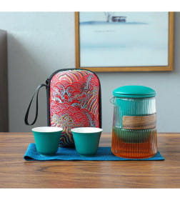 Набор для чайной церемонии 4 предметов на 2 персоны: чашка 55 мл, чайник 400 мл 9760636