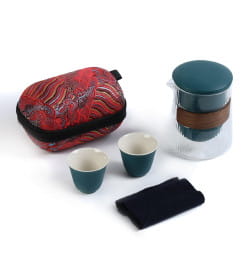 Набор для чайной церемонии 4 предметов на 2 персоны: чашка 55 мл, чайник 400 мл 9760636