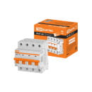 Выключатель автоматический ВА47-60 4Р 20А 6кА х-ка С TDM SQ0223-0126 (SQ0223-0126) 