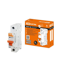 Выключатель автоматический ВА47-60 1Р 32А 6кА х-ка В TDM SQ0223-0013