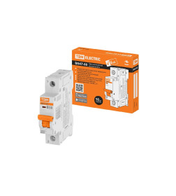 Выключатель автоматический ВА47-60 1Р 50А 6кА х-ка В TDM SQ0223-0015