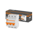 Выключатель автоматический ВА47-63 3Р 25А 4,5кА х-ка B TDM SQ0218-0057 (SQ0218-0057) 