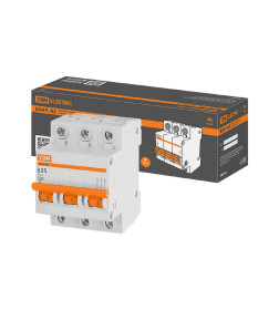 Выключатель автоматический ВА47-63 3Р 25А 4,5кА х-ка B TDM SQ0218-0057