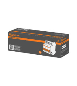 Выключатель автоматический ВА47-63 3Р 25А 4,5кА х-ка B TDM SQ0218-0057